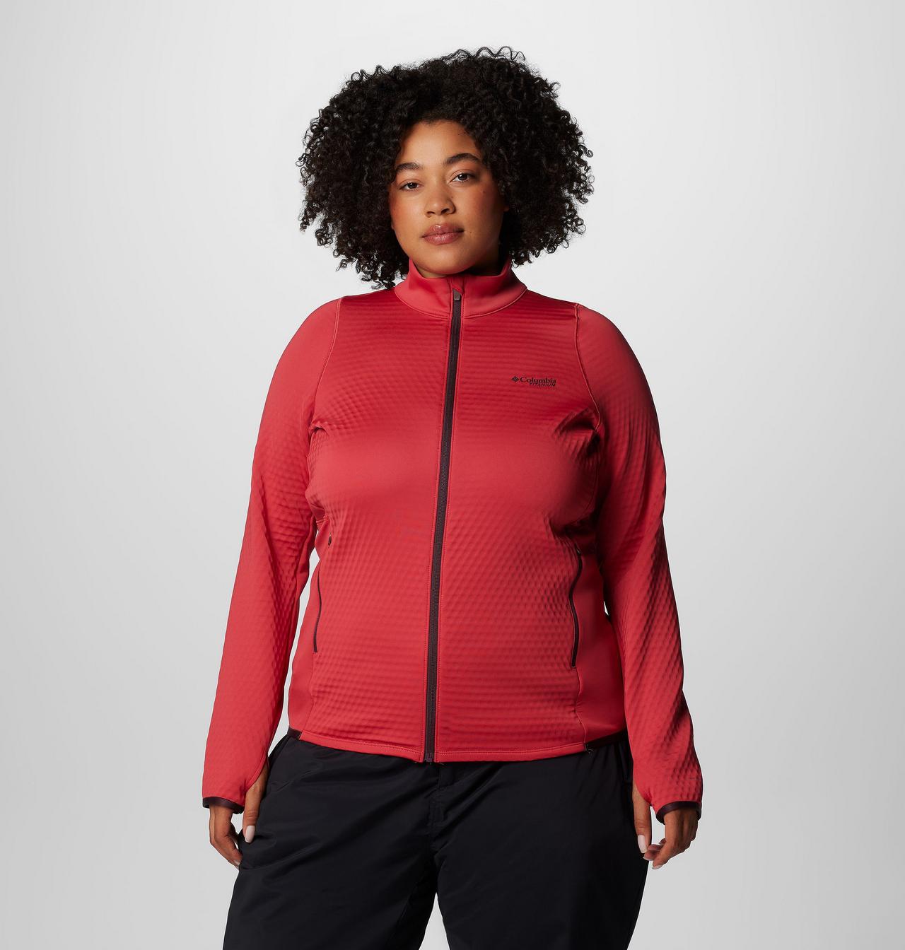 Women's Crystal Leaf™ Omni-Heat™ Helix Full Zip Jacket - Plus Size | 602 | 3X 1