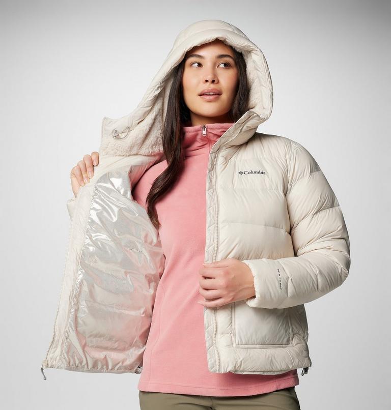 Women's Harmony Falls Hooded Down Jacket, Color: Dark Stone, image 6