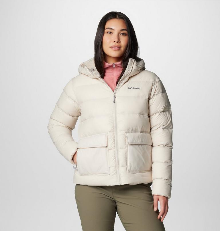 Women's Harmony Falls Hooded Down Jacket, Color: Dark Stone, image 1