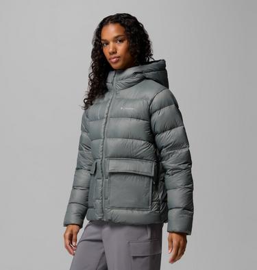 Women's Harmony Falls Hooded Down Jacket, Color: Sedona Sage, image 8