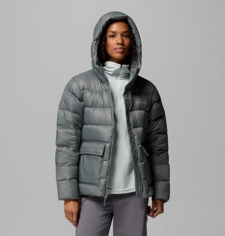 Women's Harmony Falls Hooded Down Jacket, Color: Sedona Sage, image 5