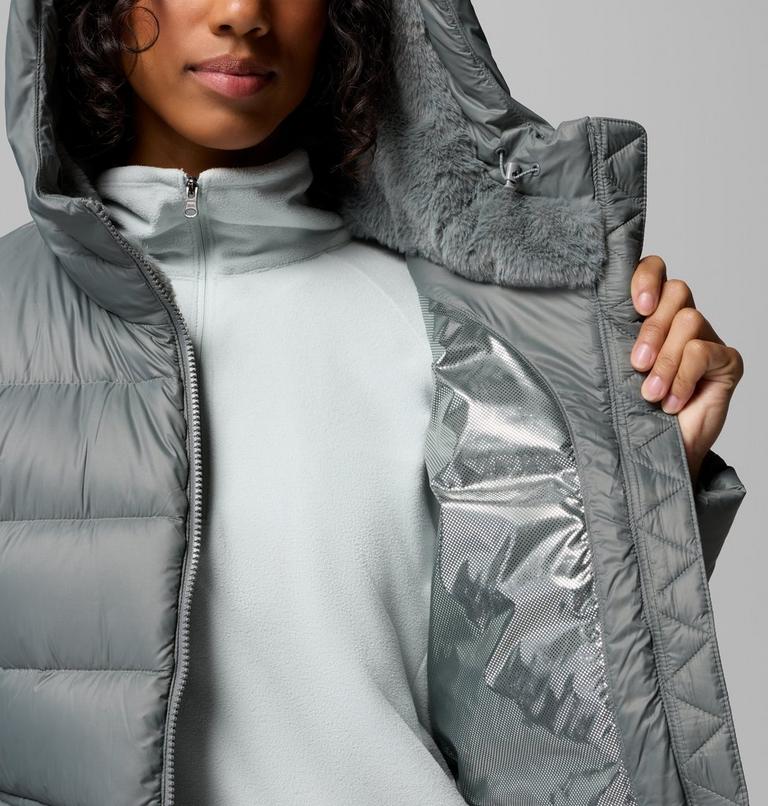 Women's Harmony Falls Hooded Down Jacket, Color: Sedona Sage, image 6