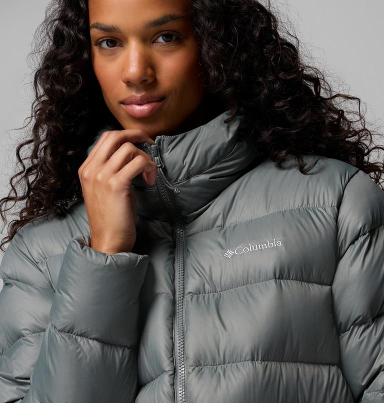 Women's Harmony Falls Hooded Down Jacket, Color: Sedona Sage, image 7