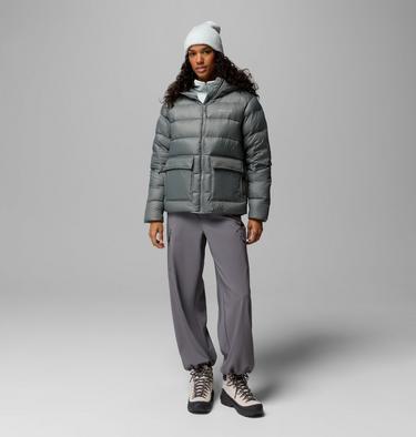 Women's Harmony Falls Hooded Down Jacket, Color: Sedona Sage, image 6