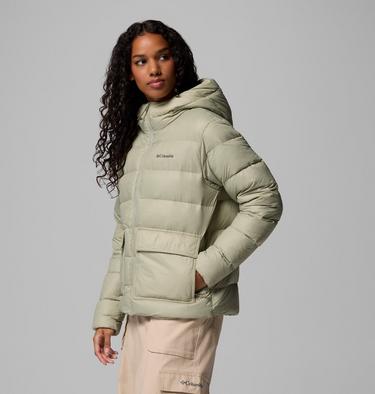 Veste en Duvet à Capuche Harmony Falls Femme, Color: Safari, image 4