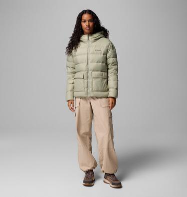 Chaqueta de plumón con capucha Harmony Falls para mujer, Color: Safari, image 2