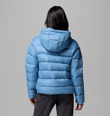 Women's Harmony Falls Hooded Down Jacket, Color: Rainy Day, image 3