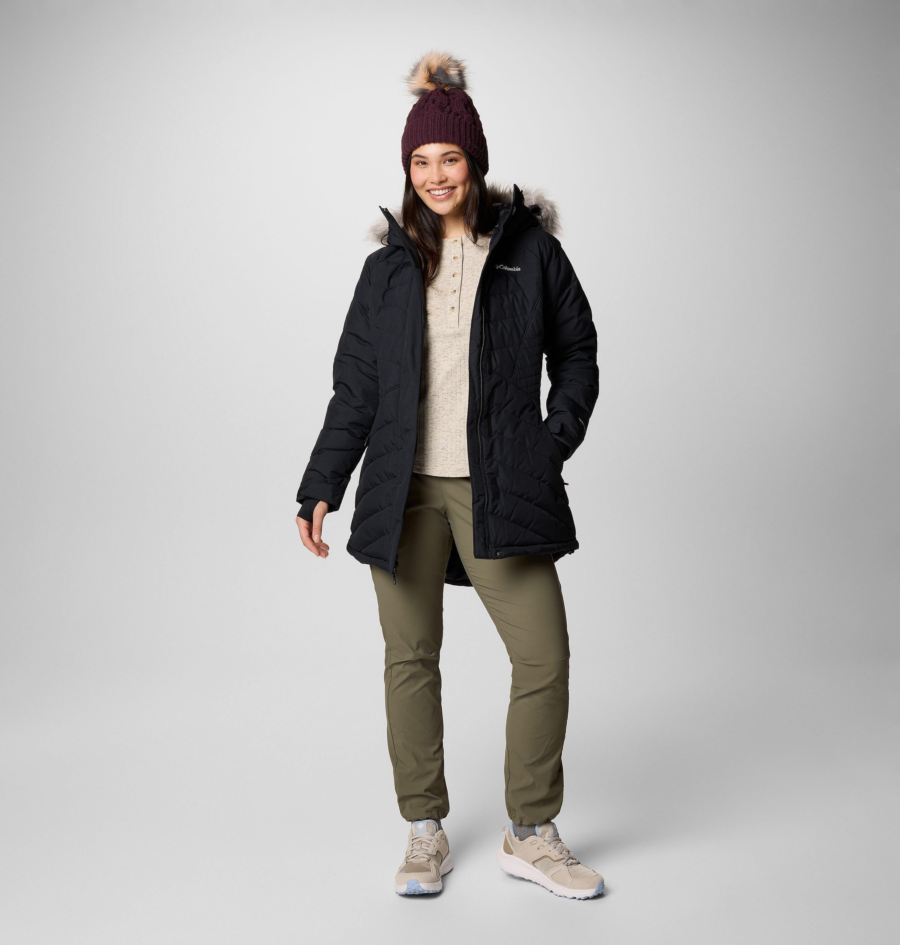 Manteau mi-long Lay D Down™ III pour femmes | 010 | S 4