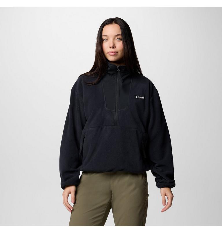 Sequoia Grove 1/2 Zip Fleece, Color: Black, image 1