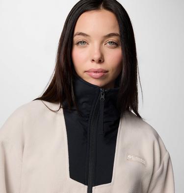 Women's Sequoia Grove Half Zip Fleece, Color: Dark Stone, Black, image 32