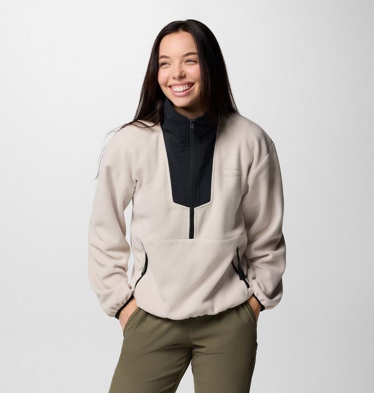 Sequoia Grove 1/2 Zip Fleece, Color: Dark Stone, Black, image 5