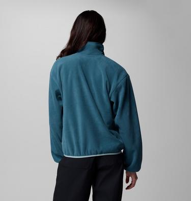 Women's Sequoia Grove Half Zip Fleece, Color: Everblue, Crushed Blue, image 19
