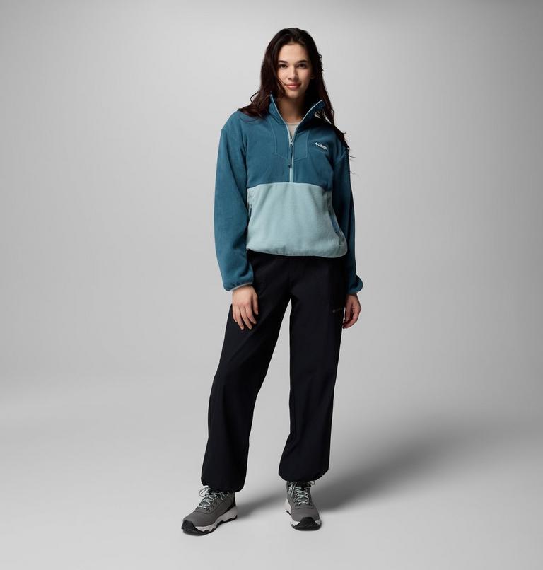 Sequoia Grove 1/2 Zip Fleece, Color: Everblue, Crushed Blue, image 7