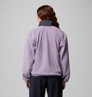Women's Sequoia Grove Half Zip Fleece, Color: Shale Purple, Shark, Shark, image 11