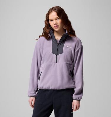 Sequoia Grove 1/2 Zip Fleece, Color: Shale Purple, Shark, Shark, image 5