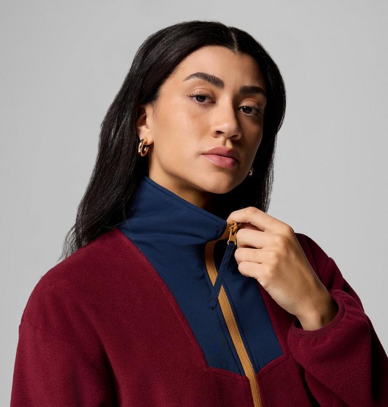 Sequoia Grove 1/2 Zip Fleece, Color: Rich Wine, Collegiate Navy, Maple Sugar, image 5