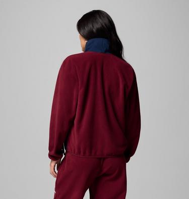 Women's Sequoia Grove Half Zip Fleece, Color: Rich Wine, Collegiate Navy, Maple Sugar, image 23