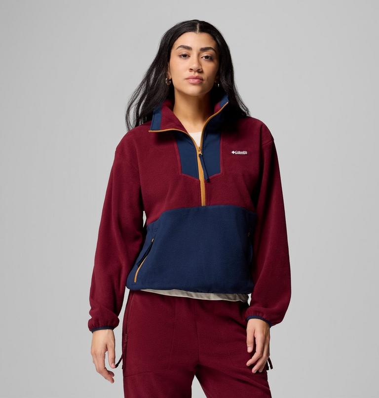 Sequoia Grove 1/2 Zip Fleece, Color: Rich Wine, Collegiate Navy, Maple Sugar, image 1