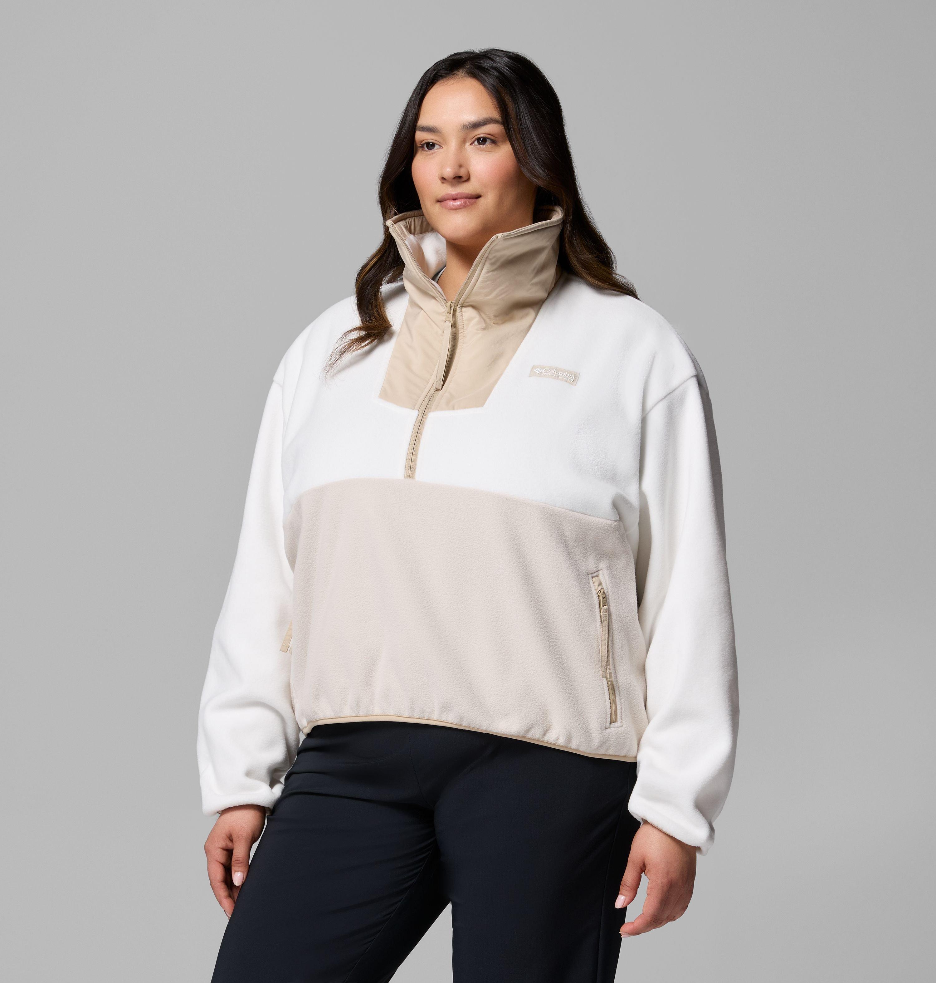 Vêtement polaire à demi-fermeture éclair Sequoia Grove pour femme - Grandes tailles 4