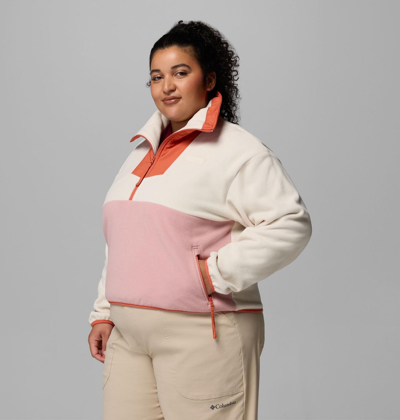 Women's Sequoia Grove™ Half Zip Fleece - Plus Size | 190 | 1X 4