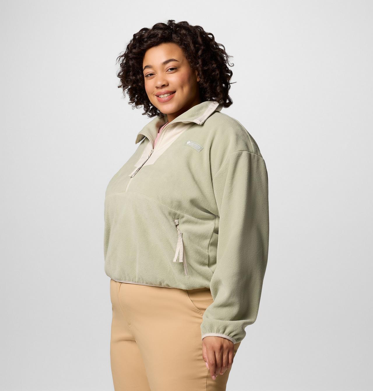 Women's Sequoia Grove™ Half Zip Fleece - Plus Size | 348 | 3X 3