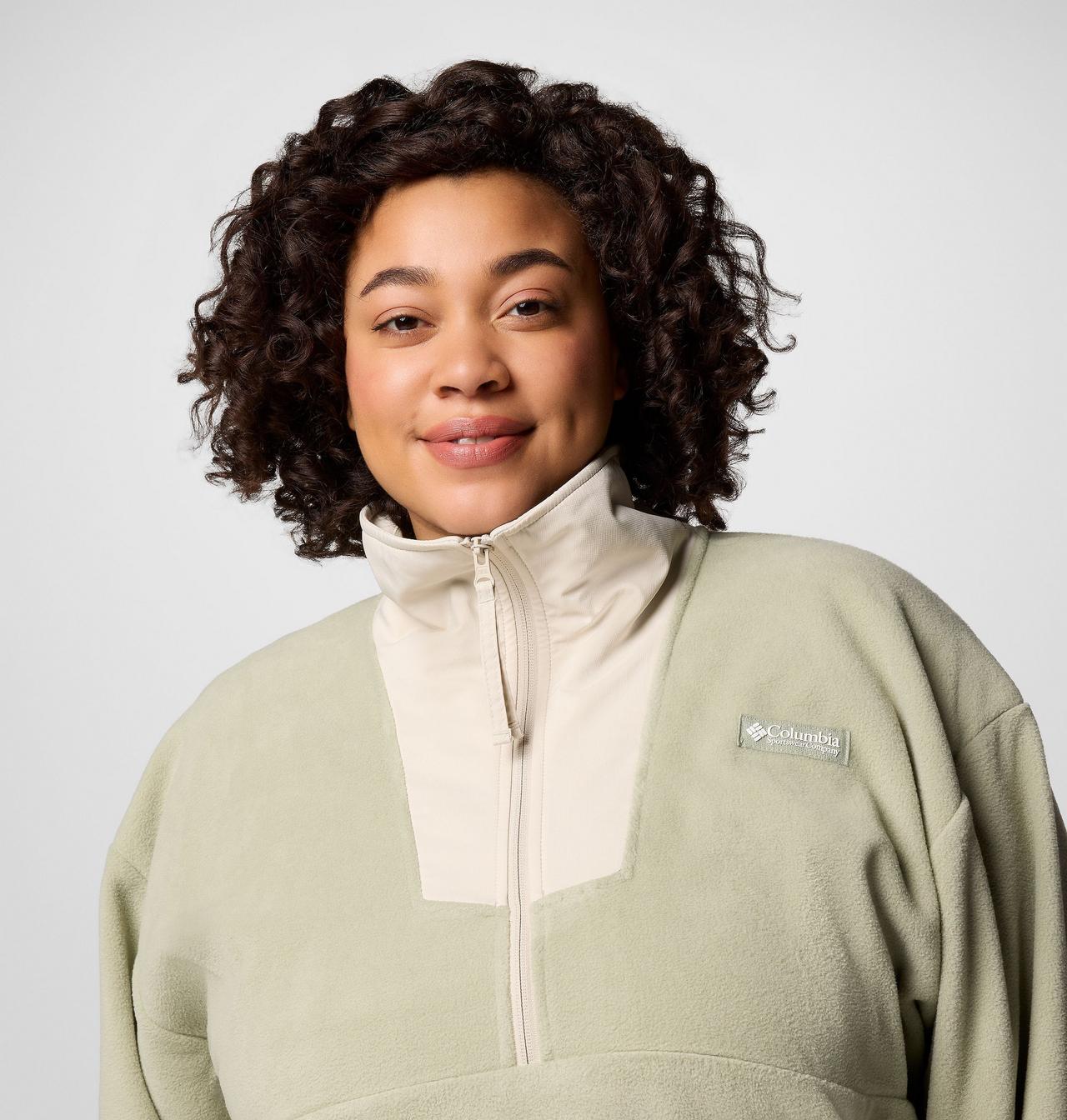 Women's Sequoia Grove™ Half Zip Fleece - Plus Size | 348 | 3X 4