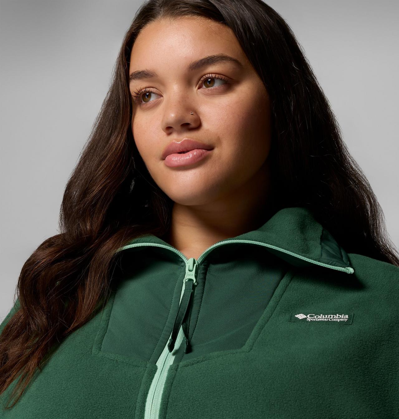 Women's Sequoia Grove™ Half Zip Fleece - Plus Size | 375 | 1X 5