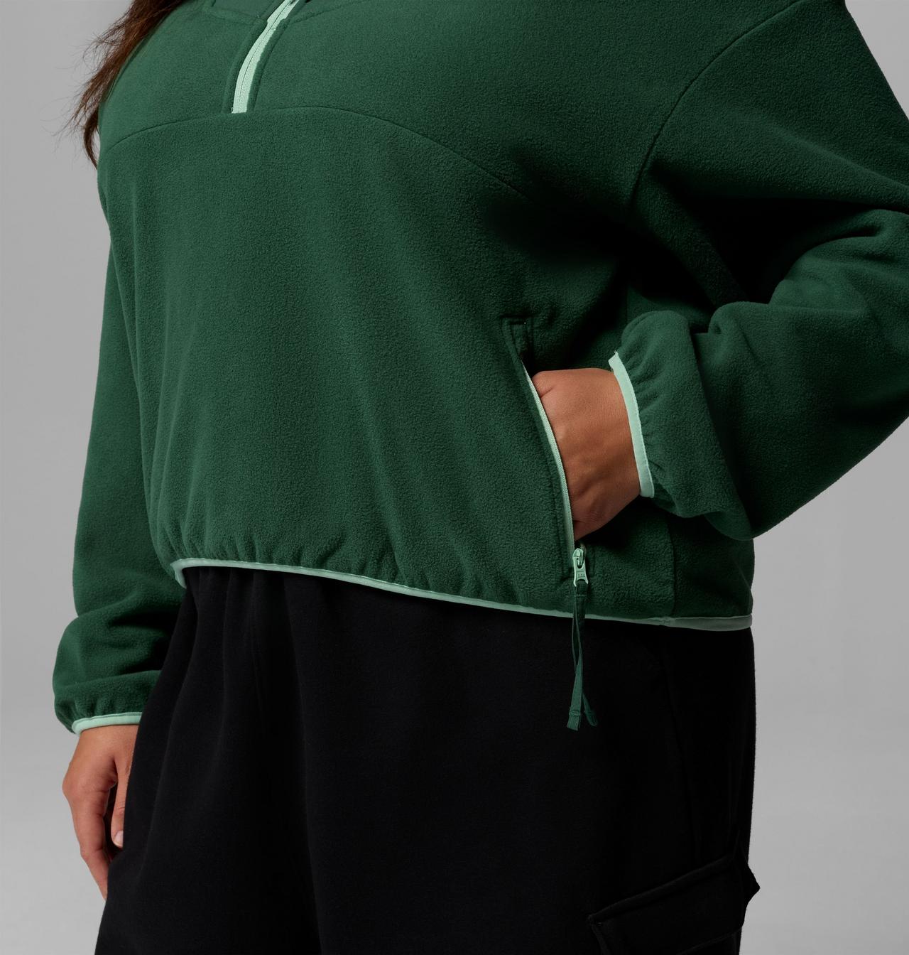 Women's Sequoia Grove™ Half Zip Fleece - Plus Size | 375 | 1X 6