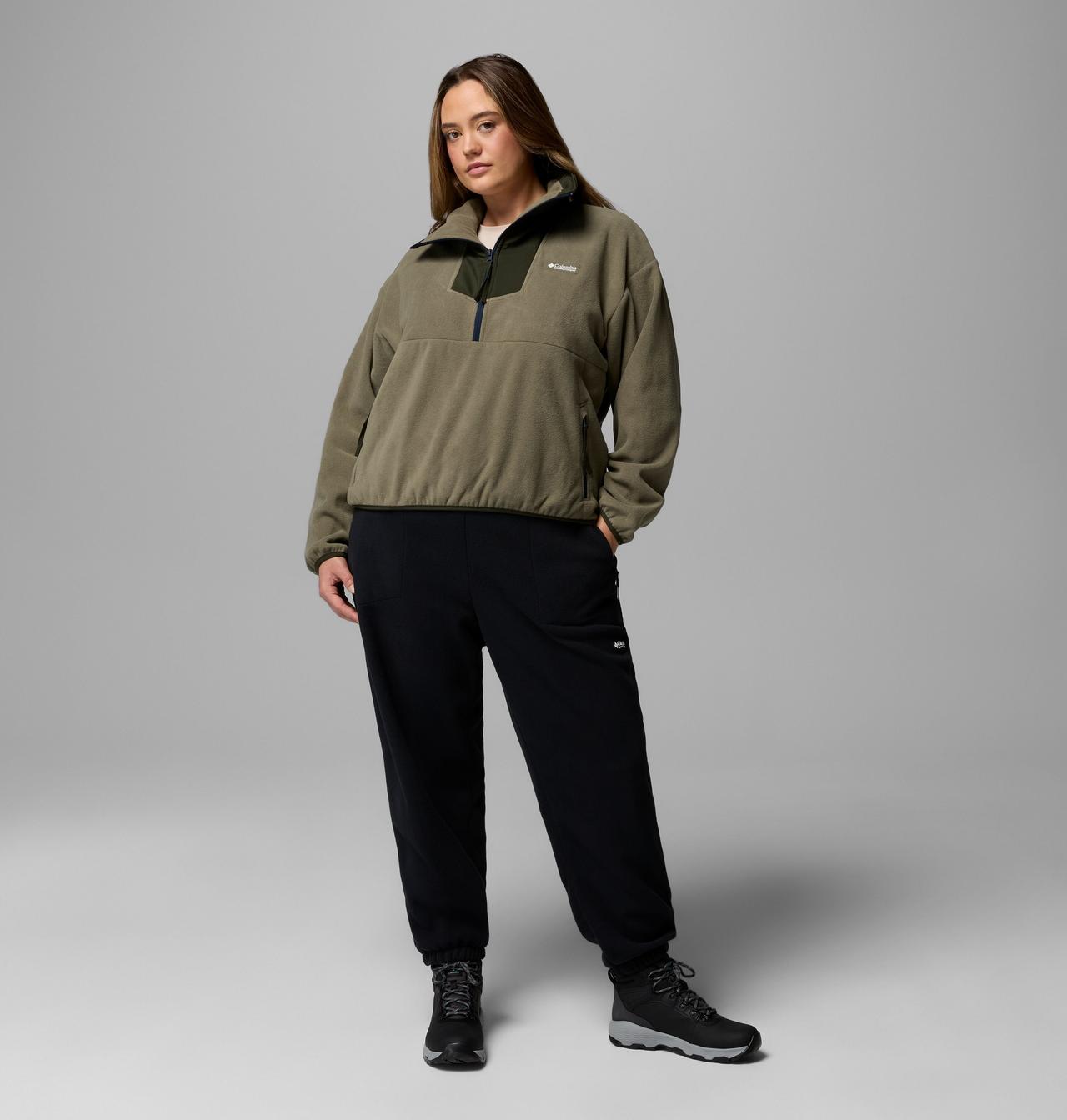 Women's Sequoia Grove™ Half Zip Fleece - Plus Size | 397 | 1X 2