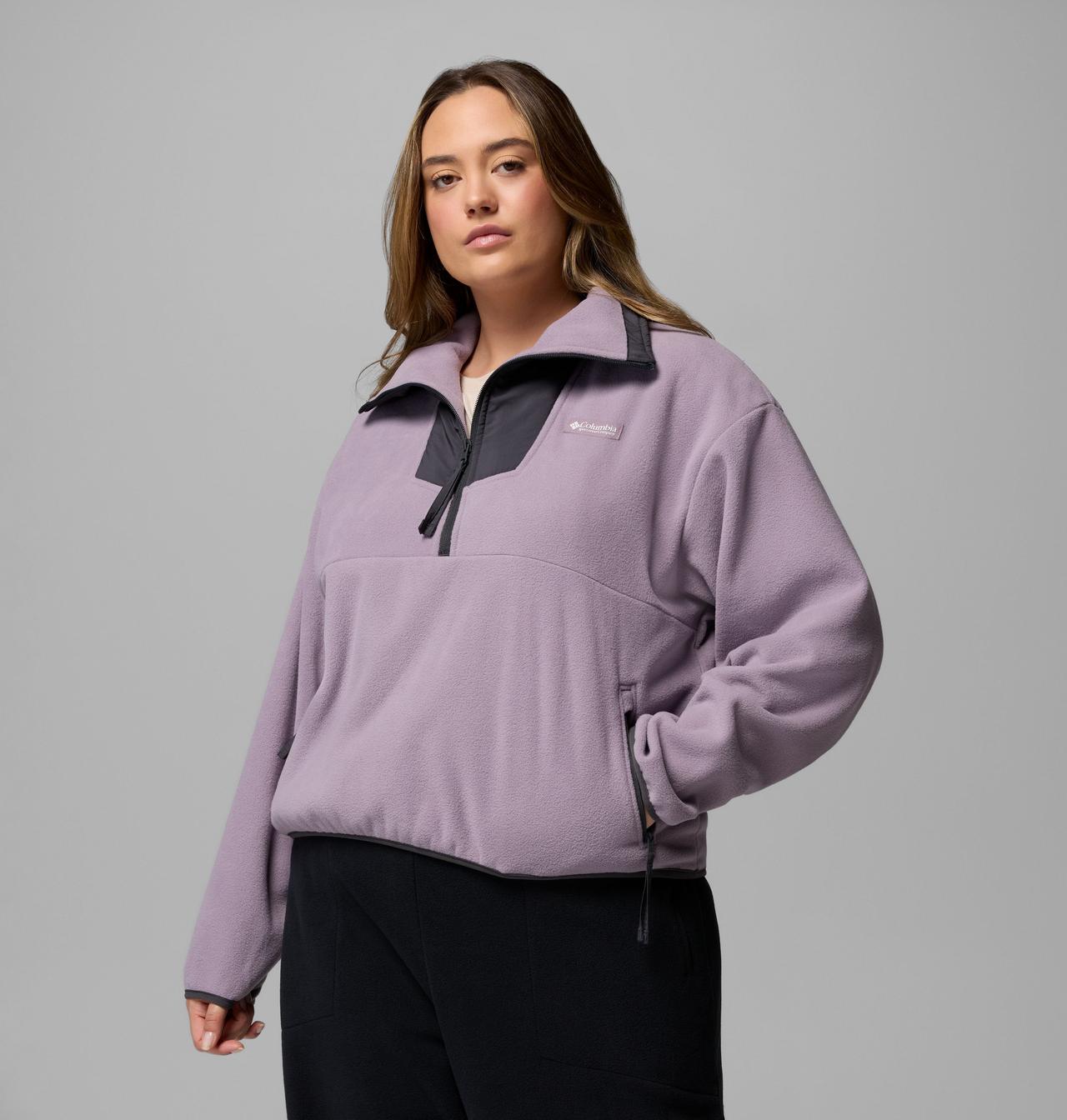 Women's Sequoia Grove™ Half Zip Fleece - Plus Size | 554 | 3X 4