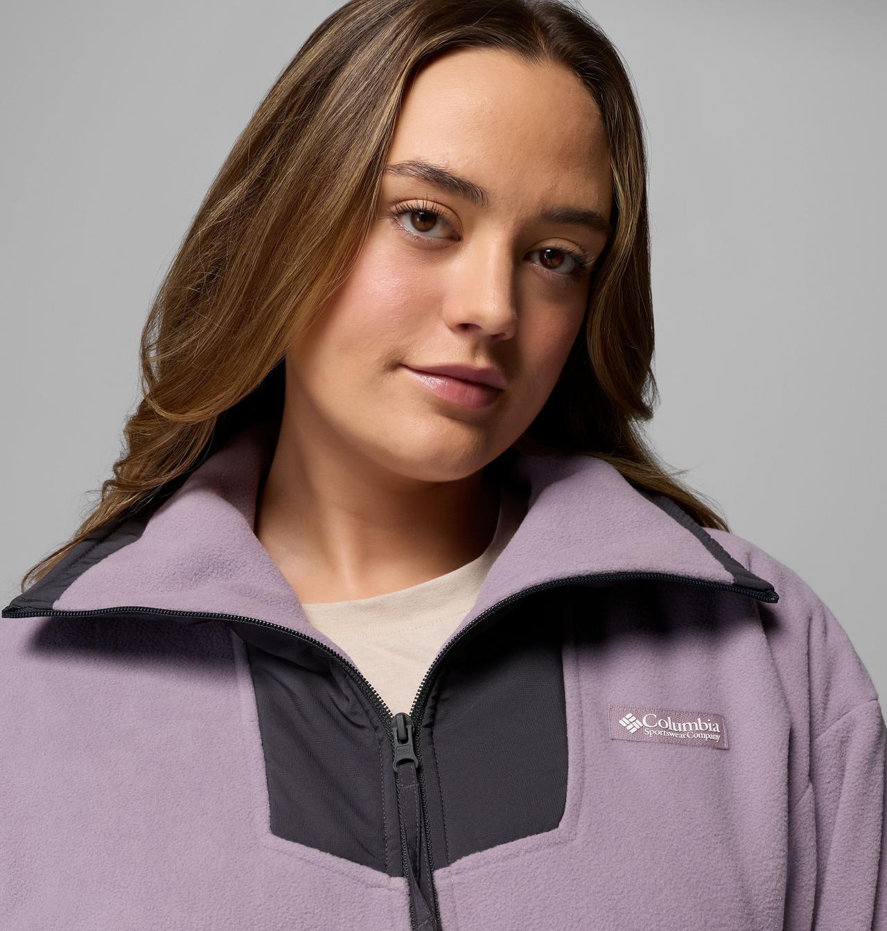 Women's Sequoia Grove™ Half Zip Fleece - Plus Size | 554 | 3X 5