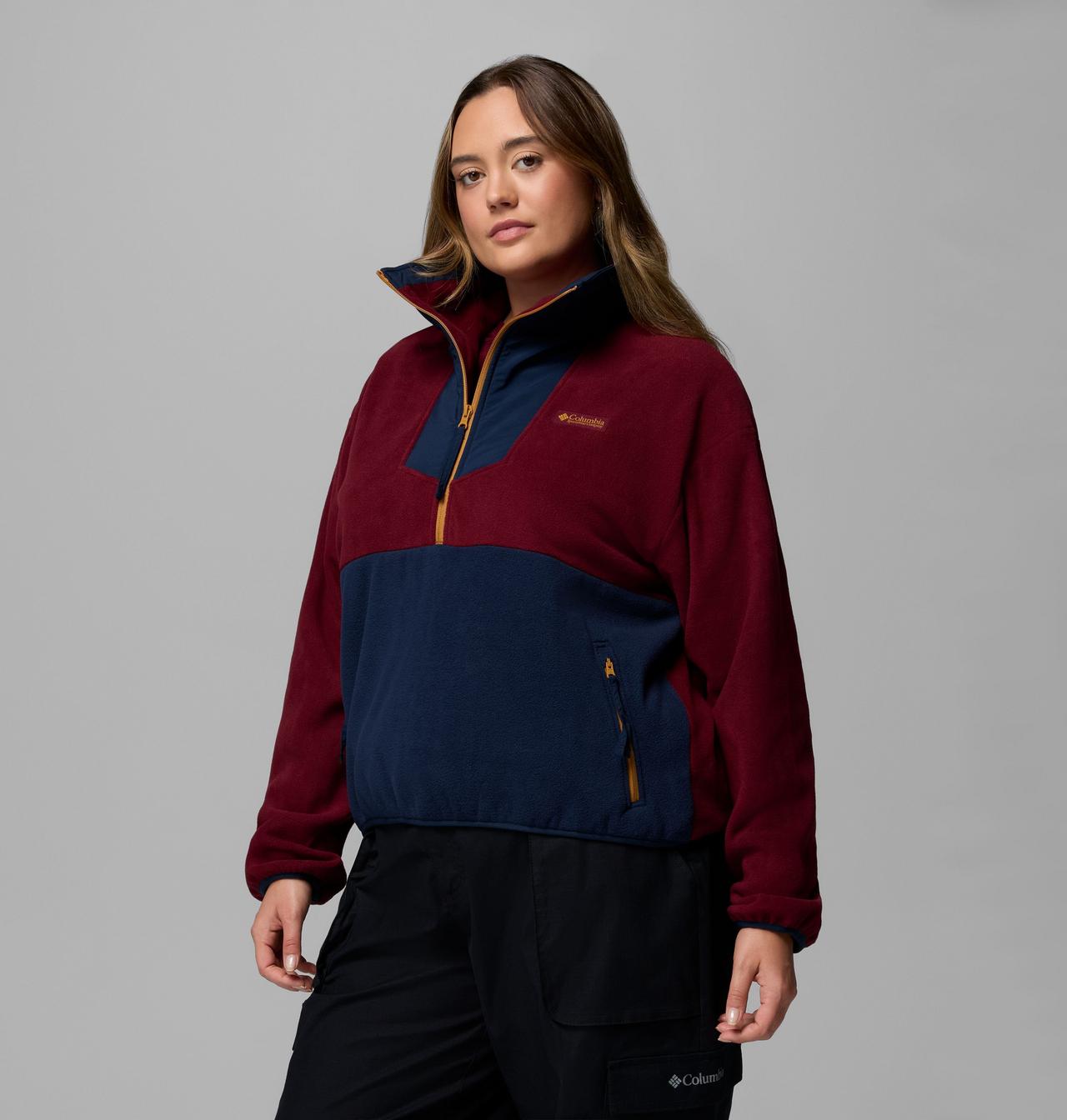 Women's Sequoia Grove™ Half Zip Fleece - Plus Size | 624 | 3X 4