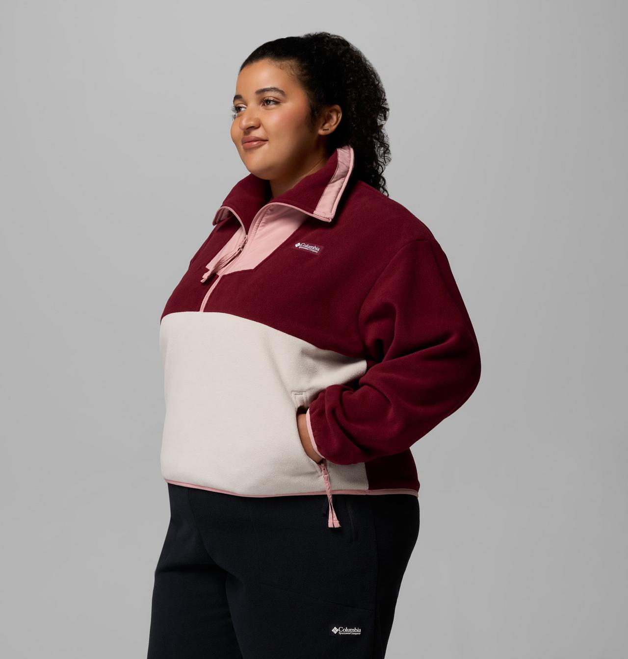 Women's Sequoia Grove™ Half Zip Fleece - Plus Size 4