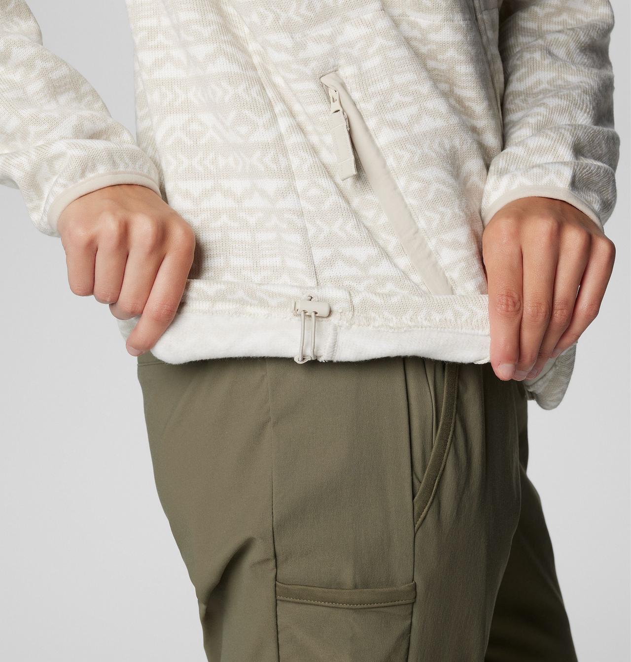 Women's Sweater Weather™ Printed Full Zip Jacket | 100 | XL 8