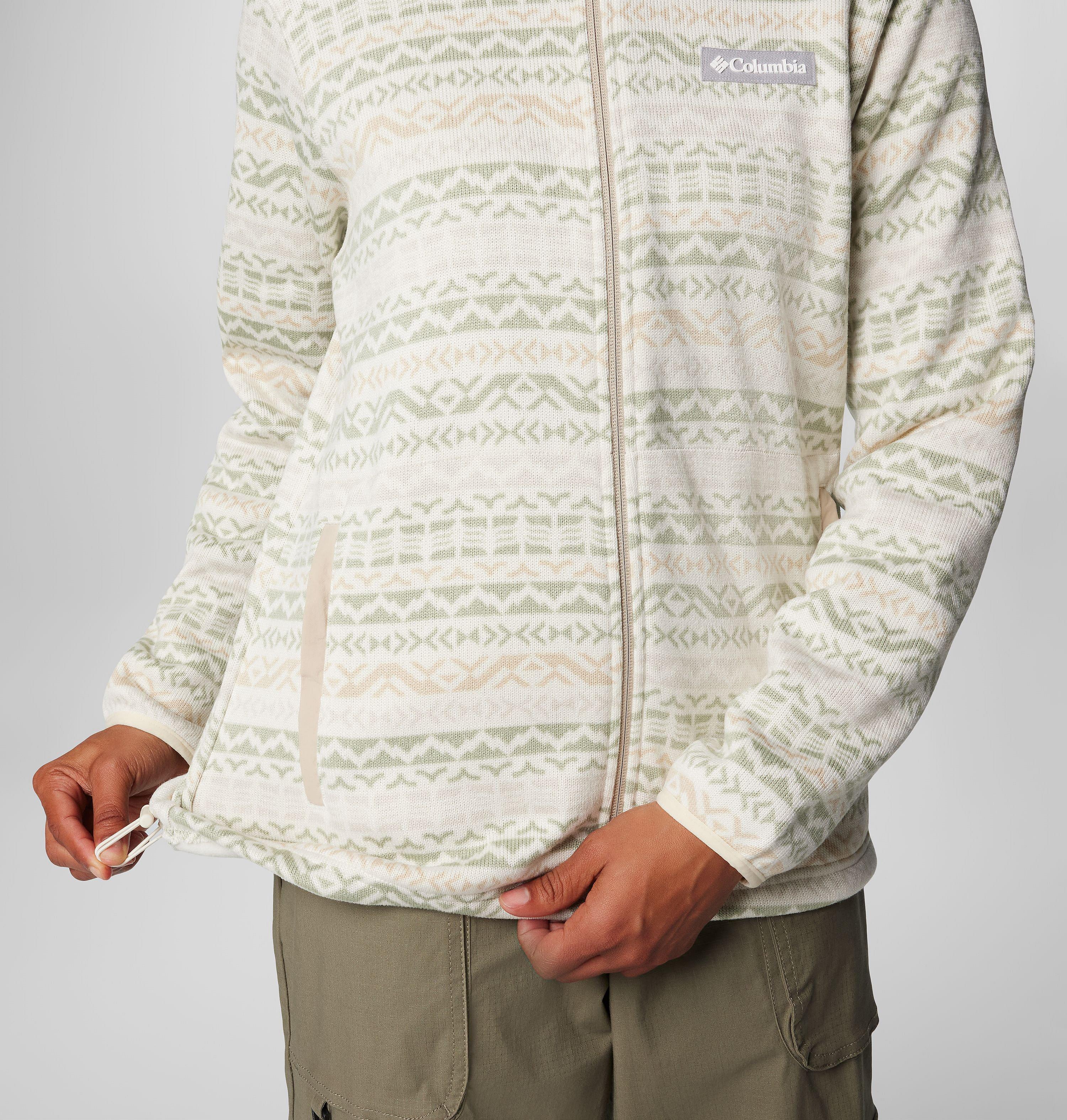 Women's Sweater Weather Printed Full Zip Jacket 6