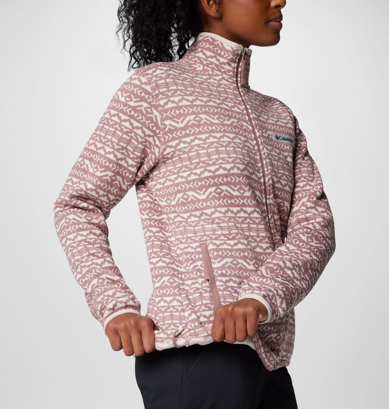 Women's Sweater Weather™ Printed Full Zip Jacket 6