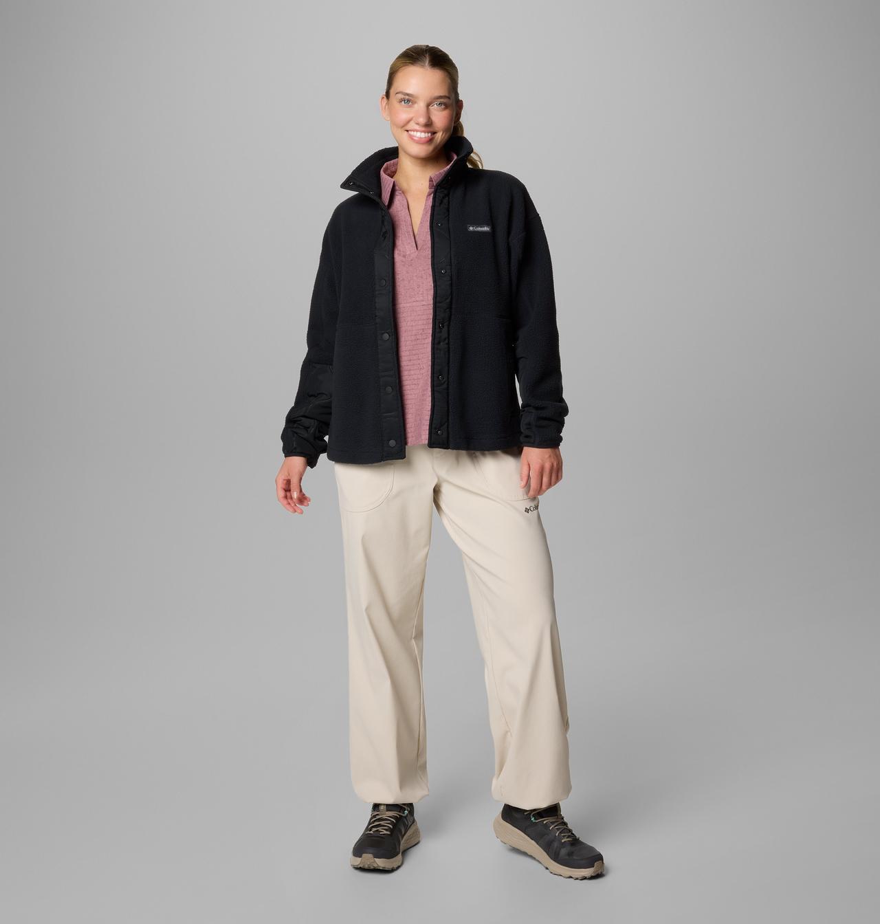 Women's Cloud Point™ Snap Fleece Jacket | 010 | M 3