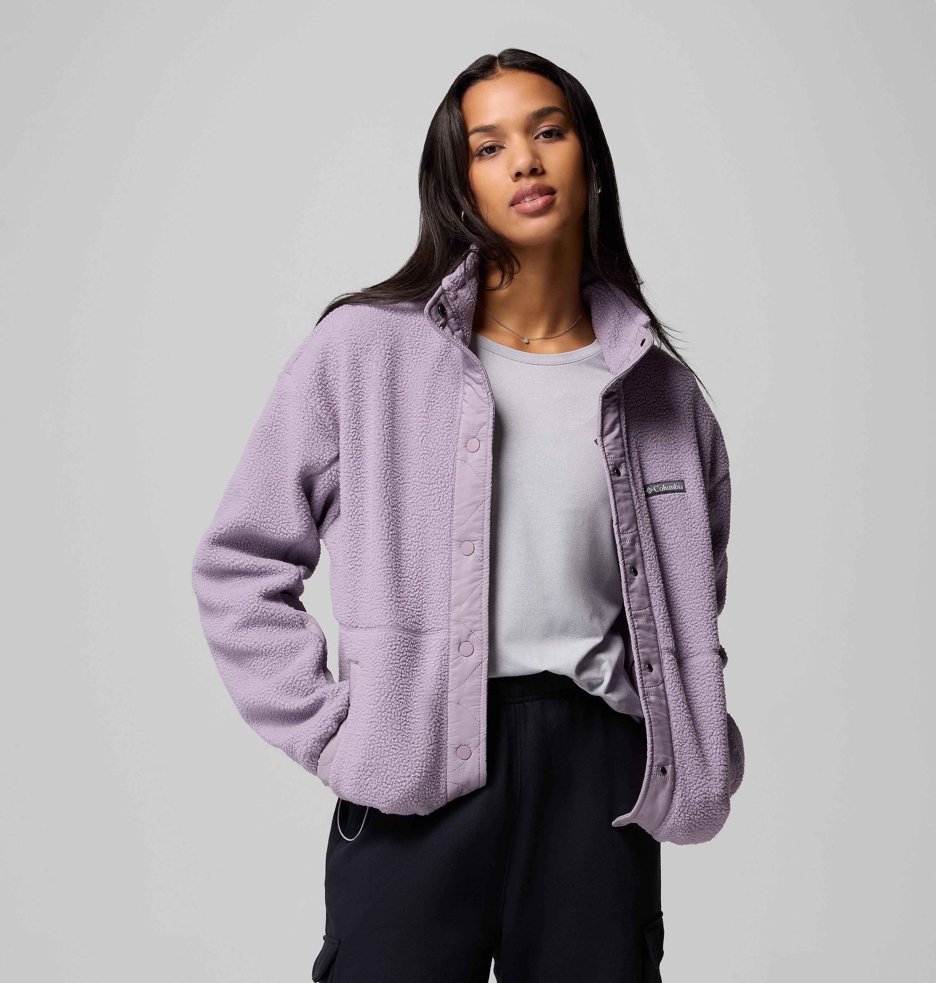 Women's Cloud Point Snap Fleece Jacket 5