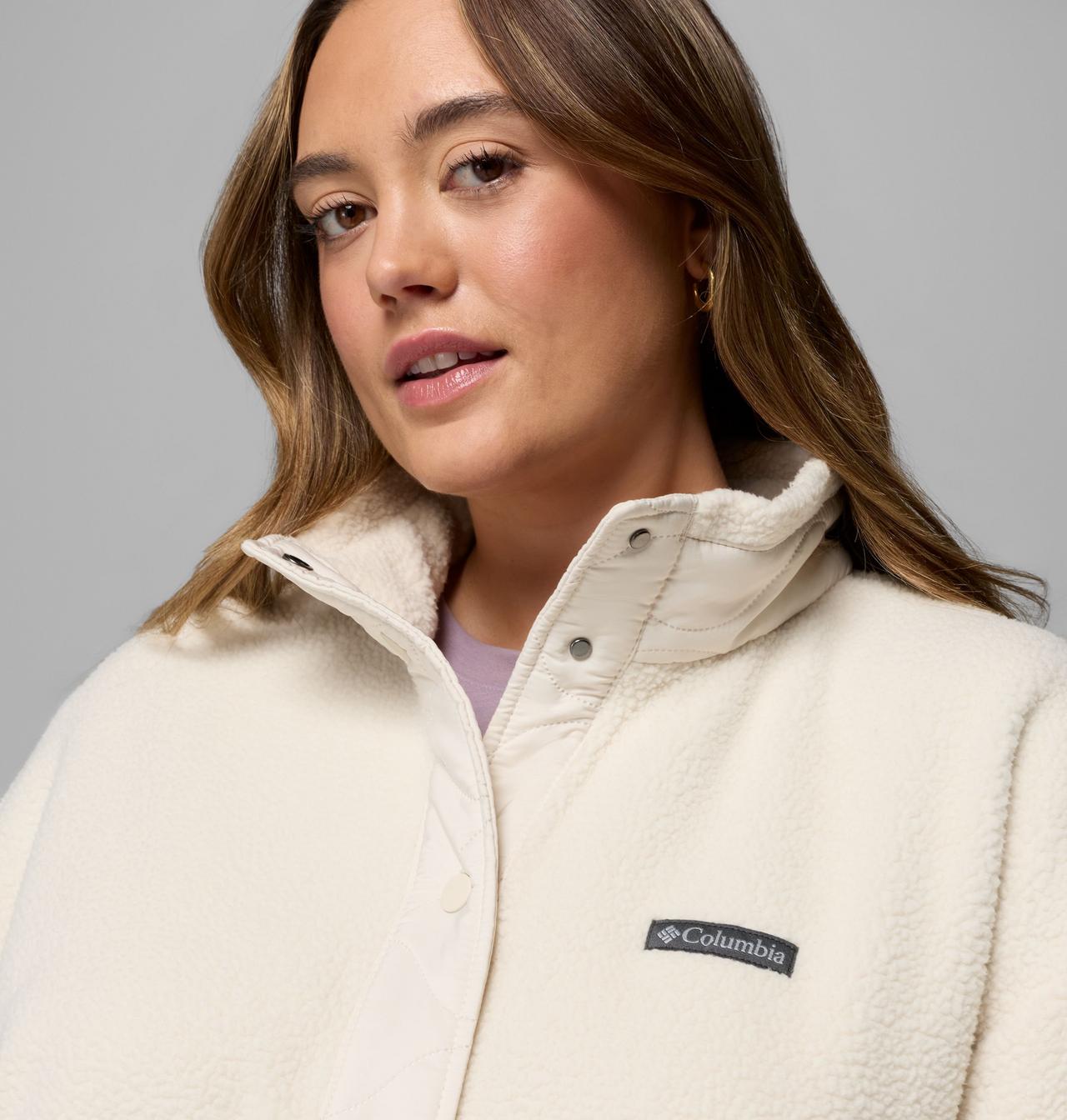 Women's Cloud Point™ Snap Fleece Jacket - Plus Size | 191 | 3X 6