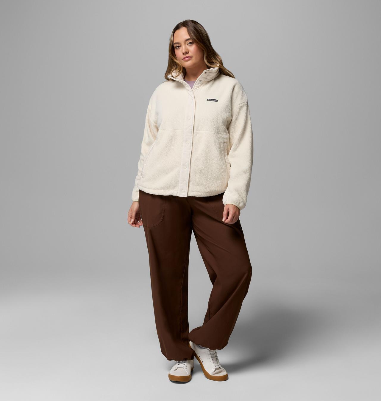 Women's Cloud Point™ Snap Fleece Jacket - Plus Size | 191 | 3X 2