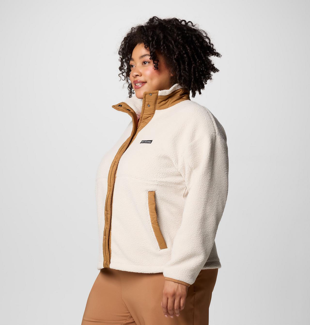 Women's Cloud Point™ Snap Fleece Jacket - Plus Size 4