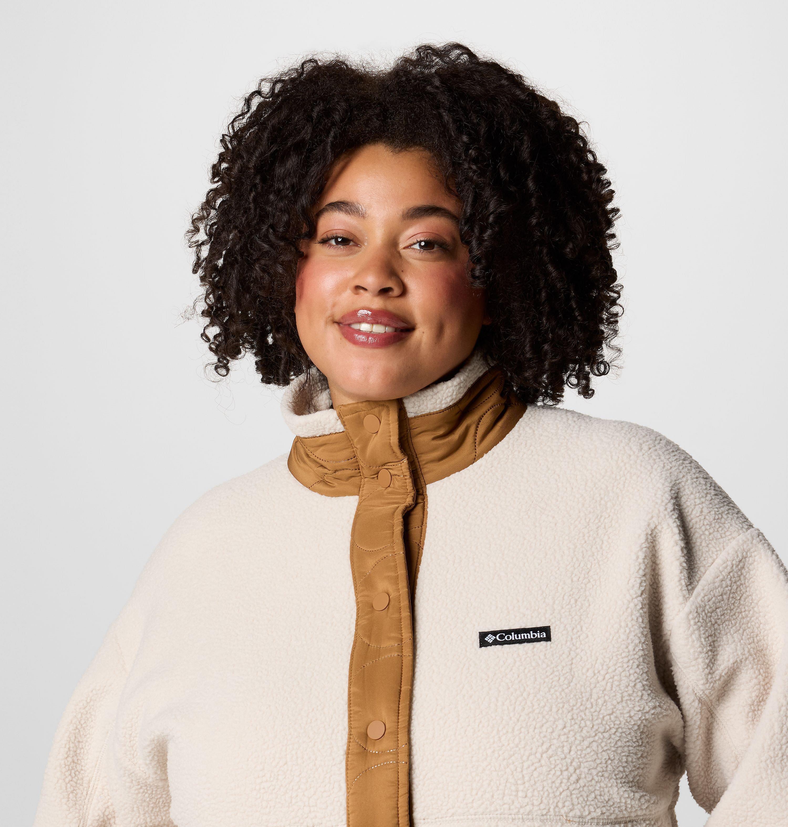 Women's Cloud Point Snap Fleece Jacket - Plus Size 5