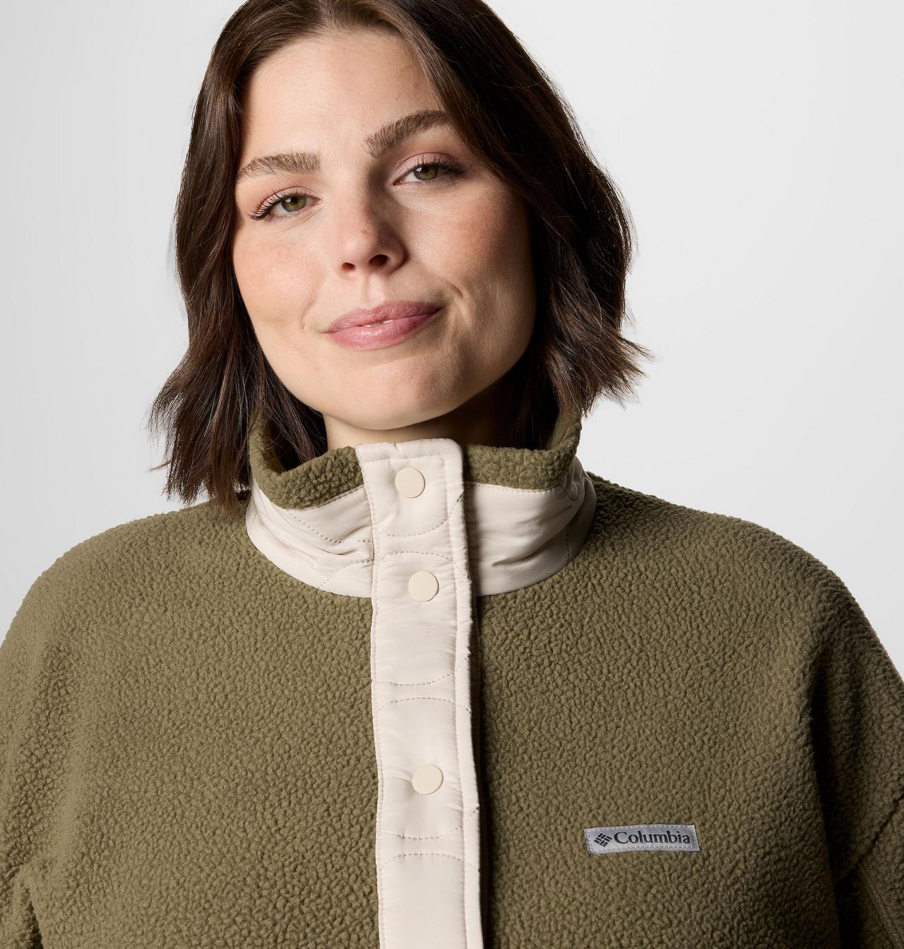 Women's Cloud Point™ Snap Fleece Jacket - Plus Size 5