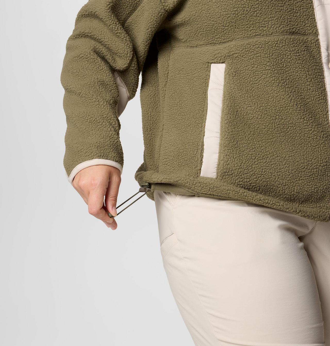 Women's Cloud Point™ Snap Fleece Jacket - Plus Size 6