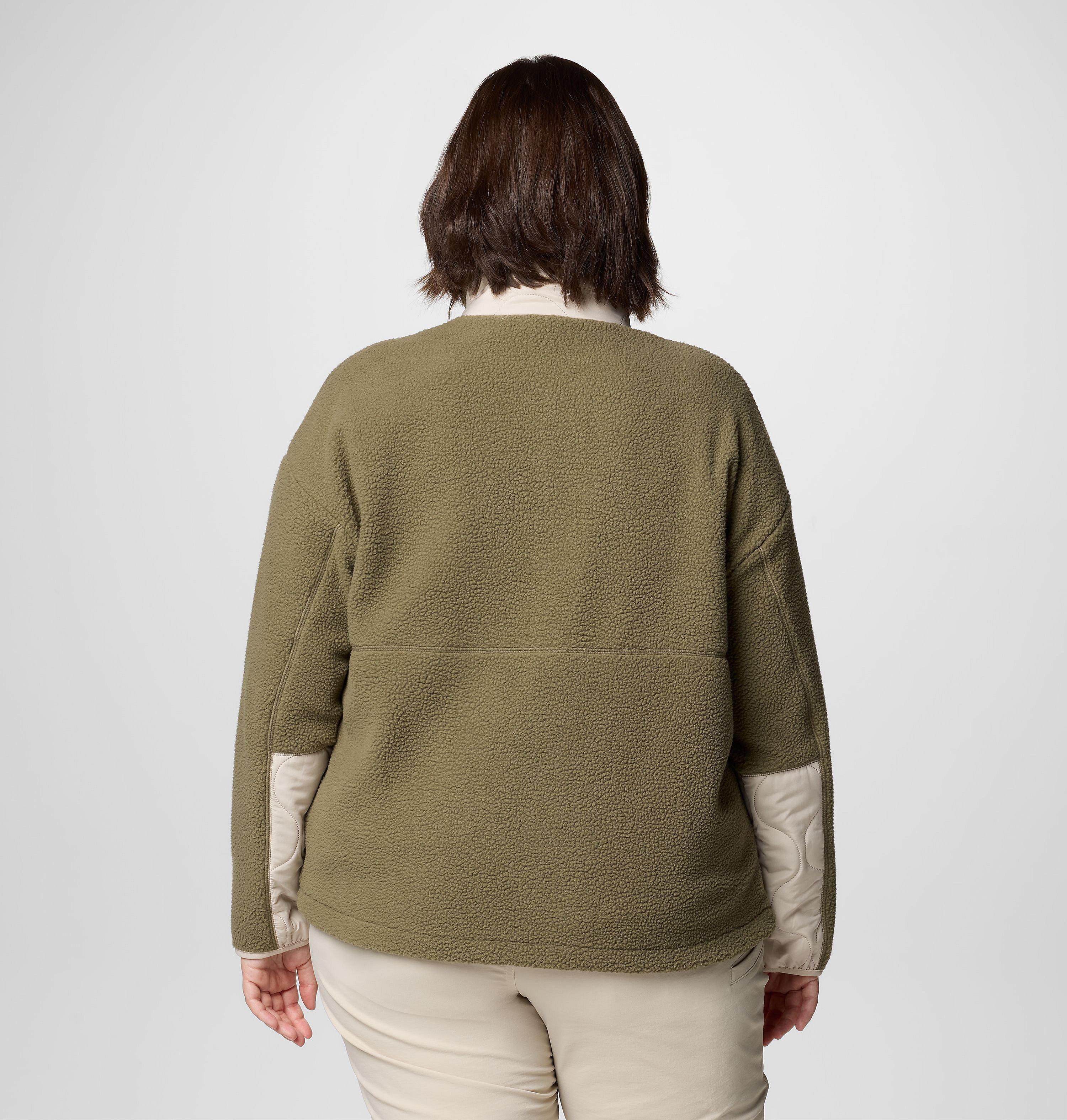 Women's Cloud Point Snap Fleece Jacket - Plus Size 2