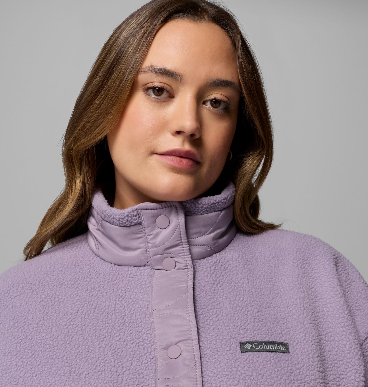 Women's Cloud Point™ Snap Fleece Jacket - Plus Size 6