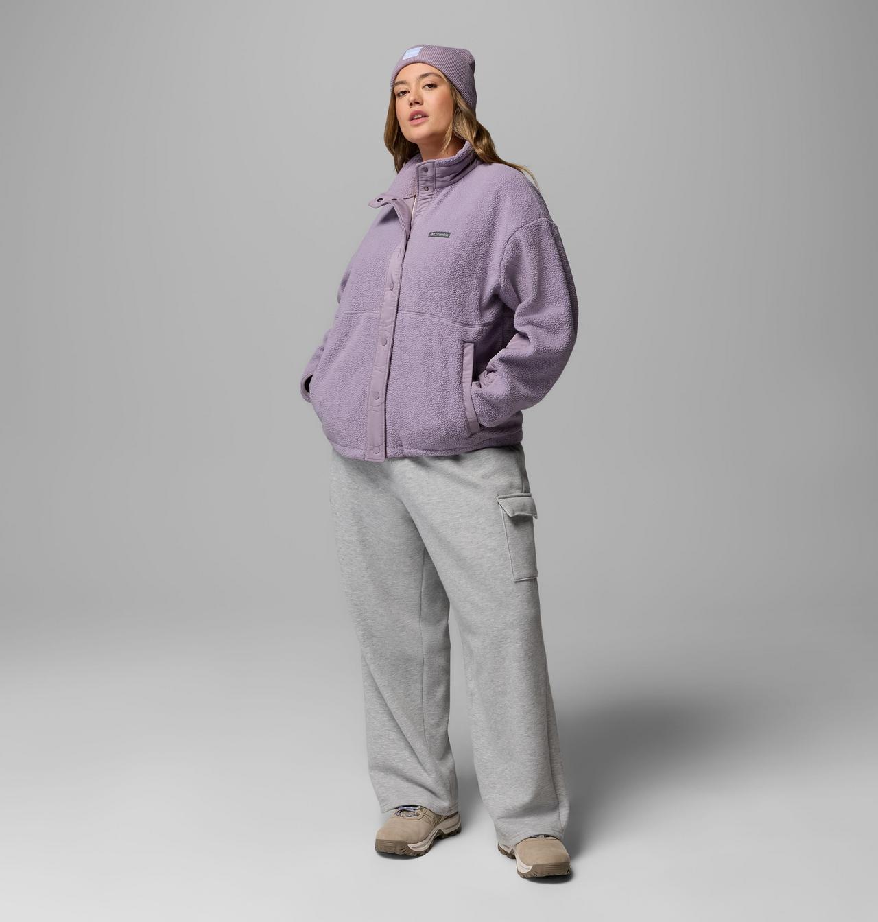 Women's Cloud Point™ Snap Fleece Jacket - Plus Size 2
