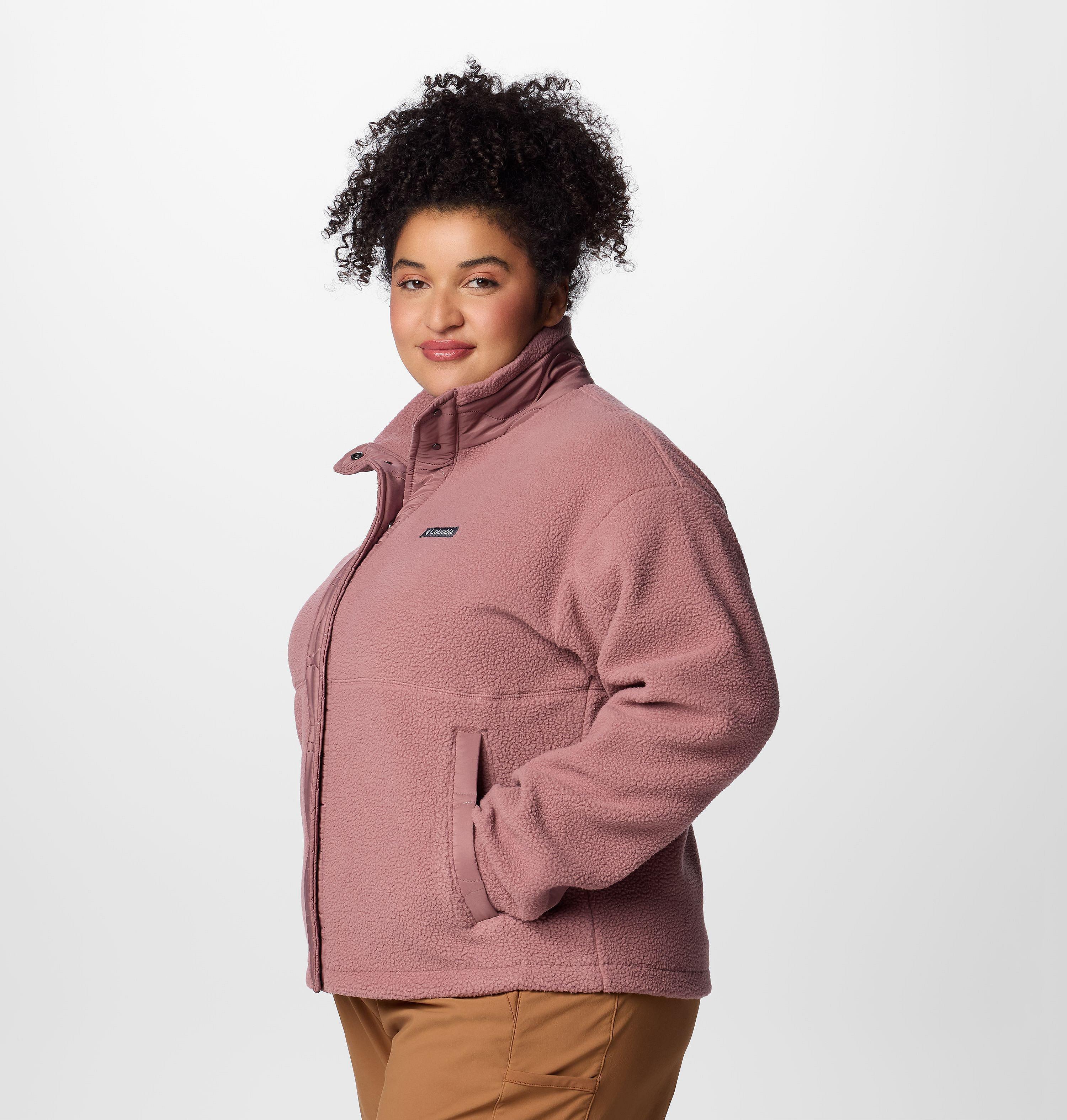 Women's Cloud Point Snap Fleece Jacket - Plus Size 4
