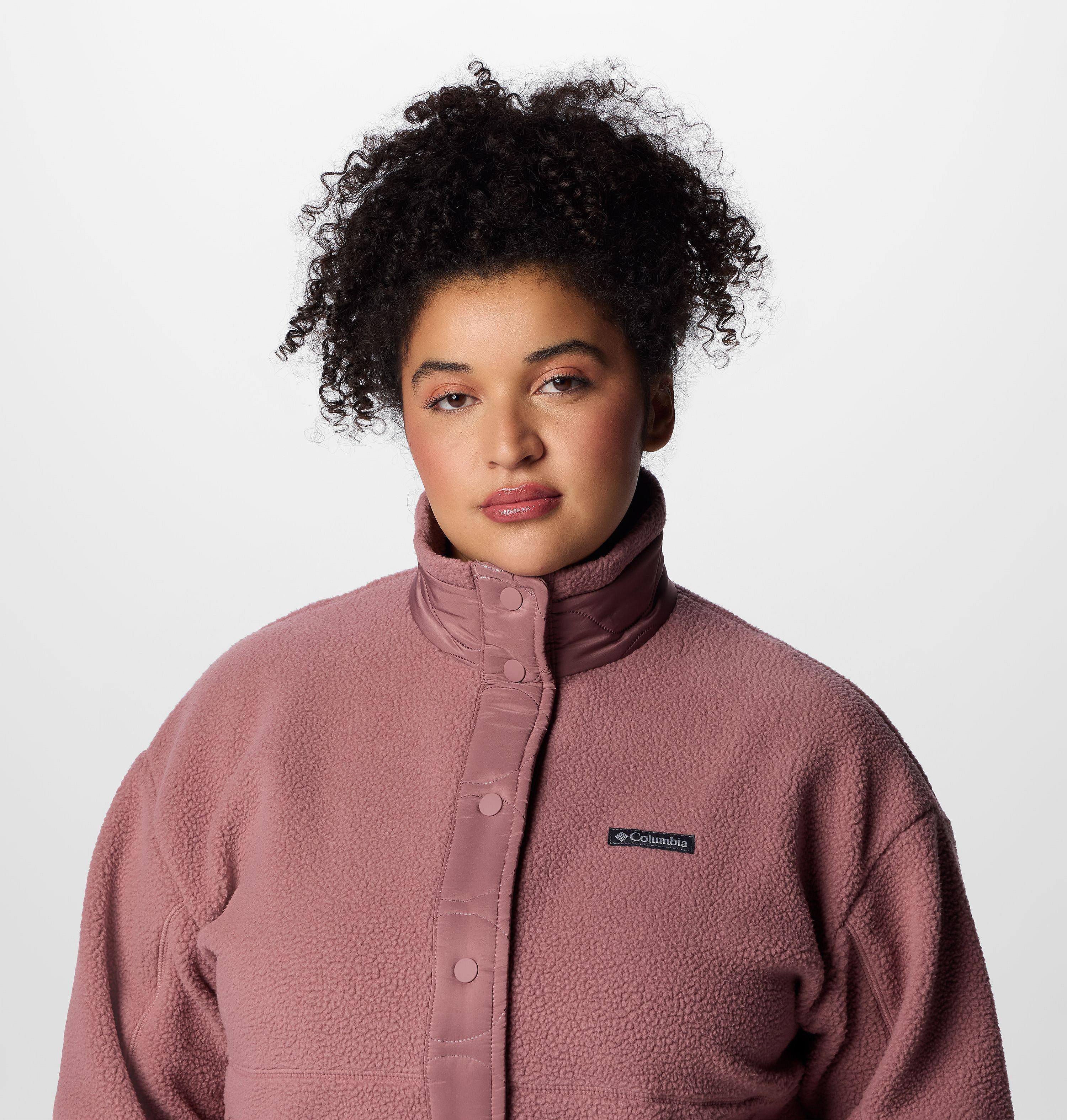 Women's Cloud Point Snap Fleece Jacket - Plus Size 5