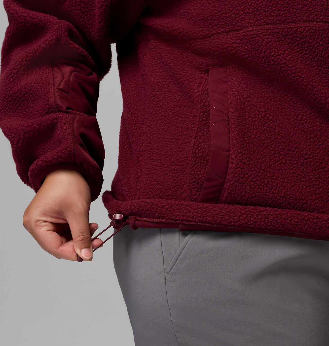 Women's Cloud Point™ Snap Fleece Jacket - Plus Size 7